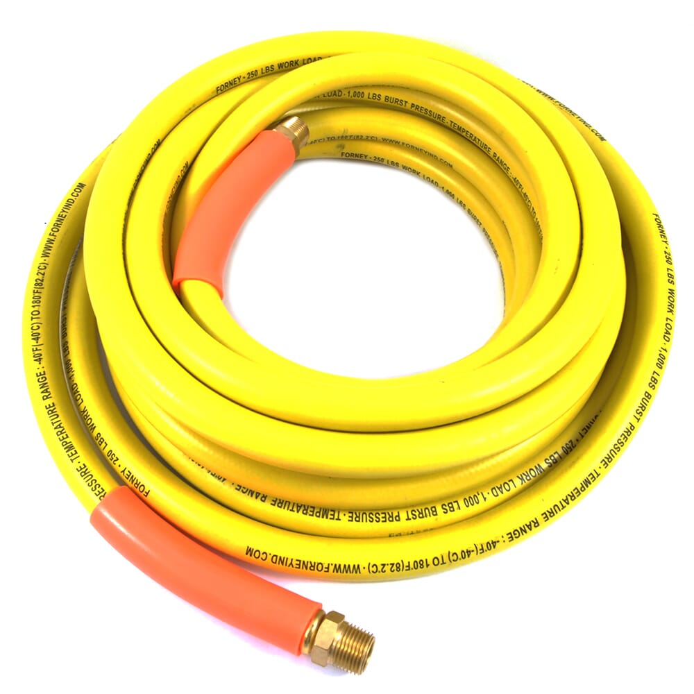 75437 Air Hose, Yellow Rubber, 3/8